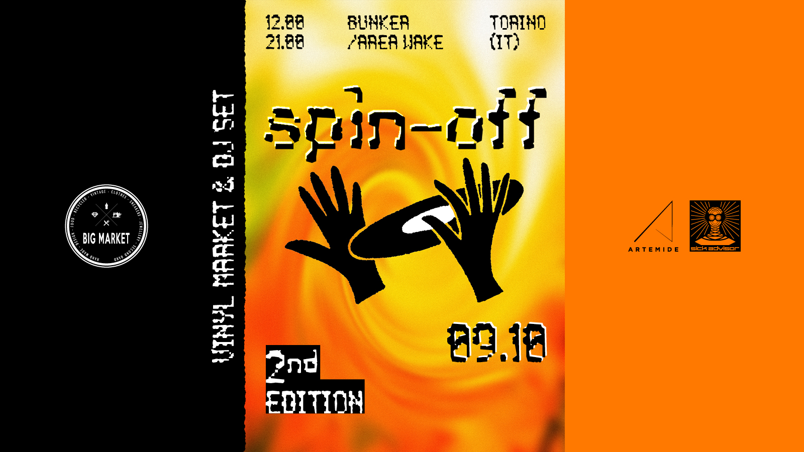 spin-off: vinyl market e djset at Bunker Big Market