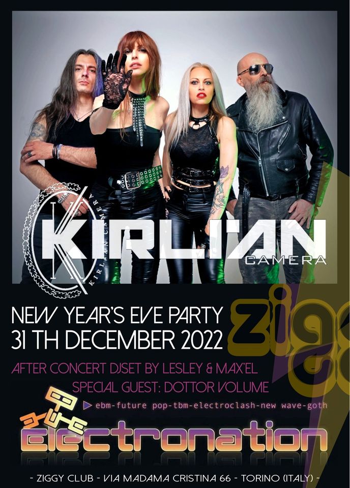 KIRLIAN CAMERA "New Year'S Eve Party" ELECTRONATION DJset