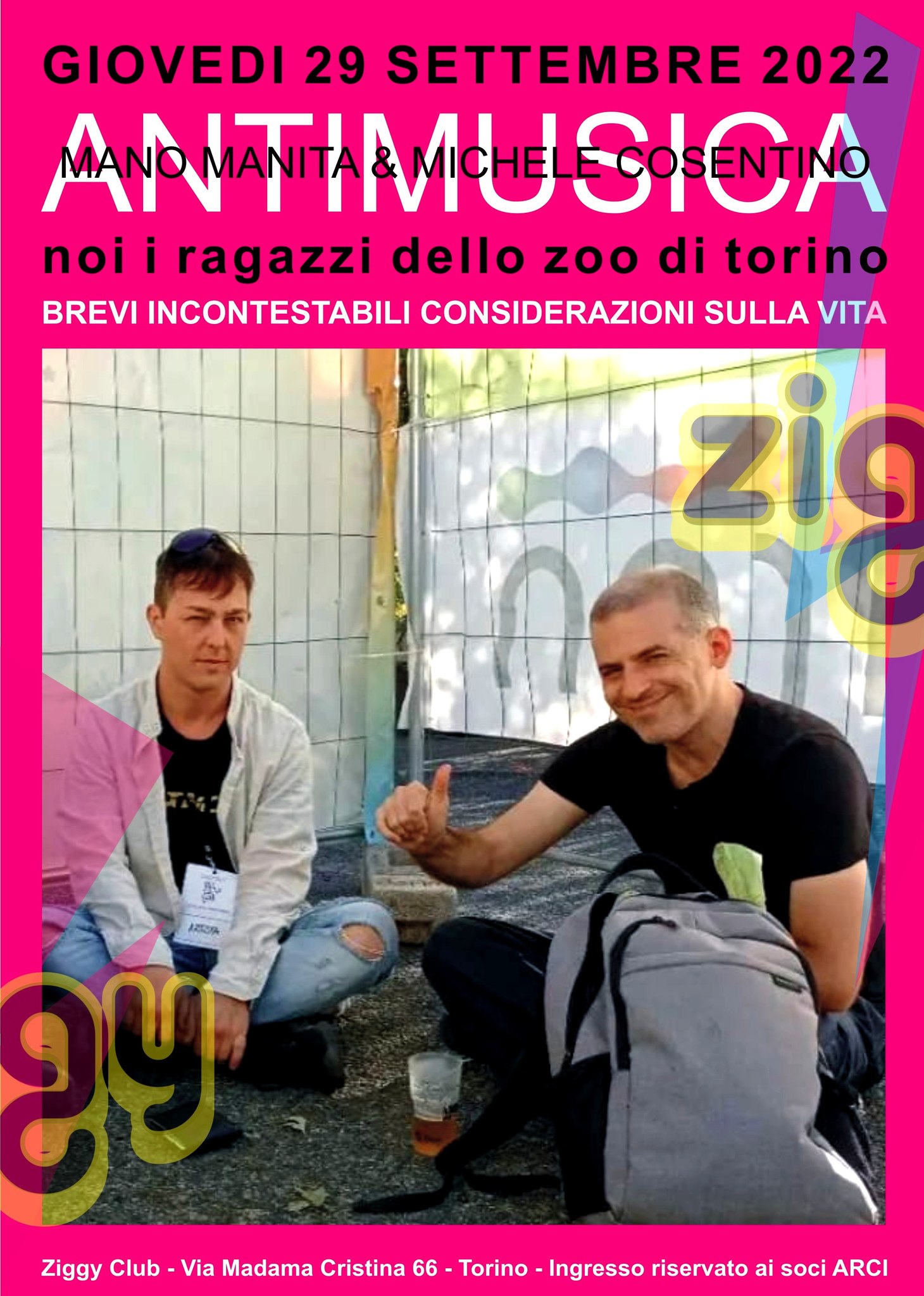 ANTIMUSICA "Noi i ragazzi dello zoo di Torino"