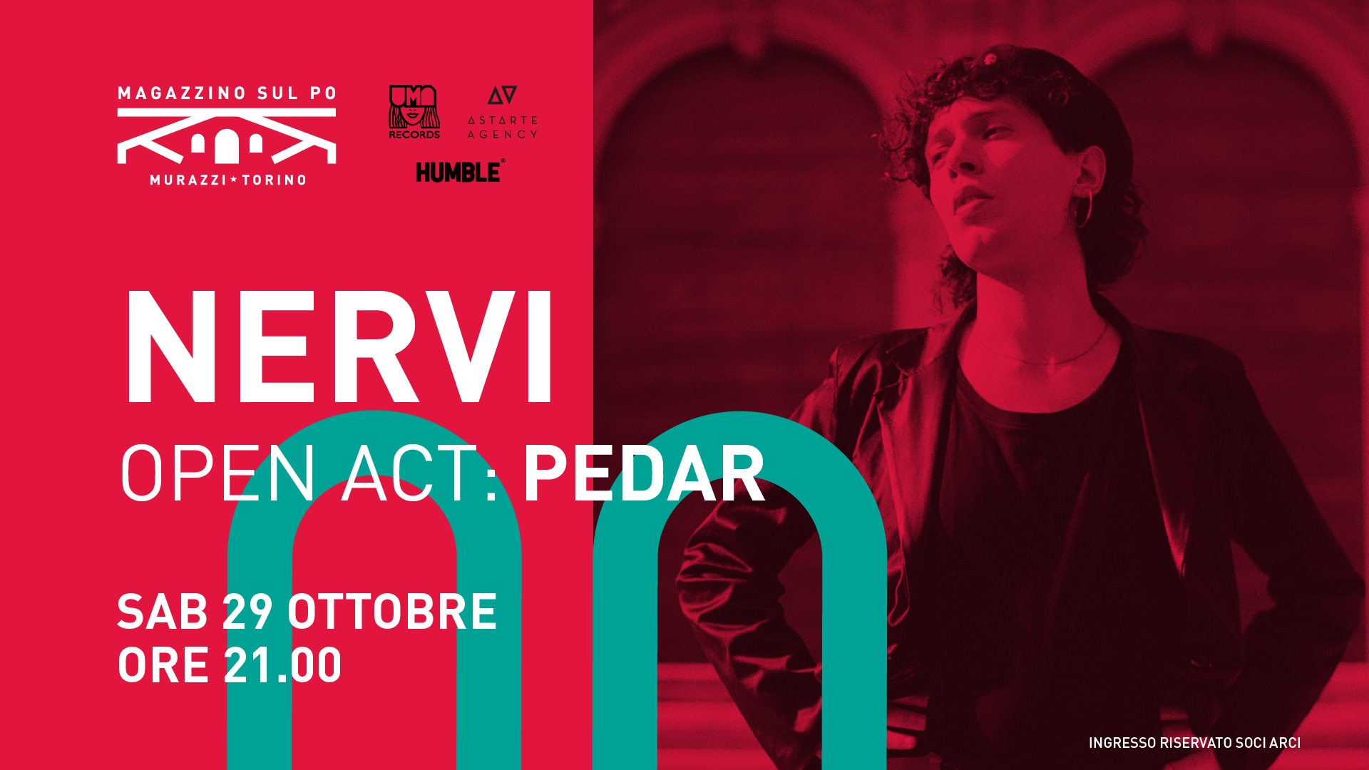 Nervi live - open act: Pedar 