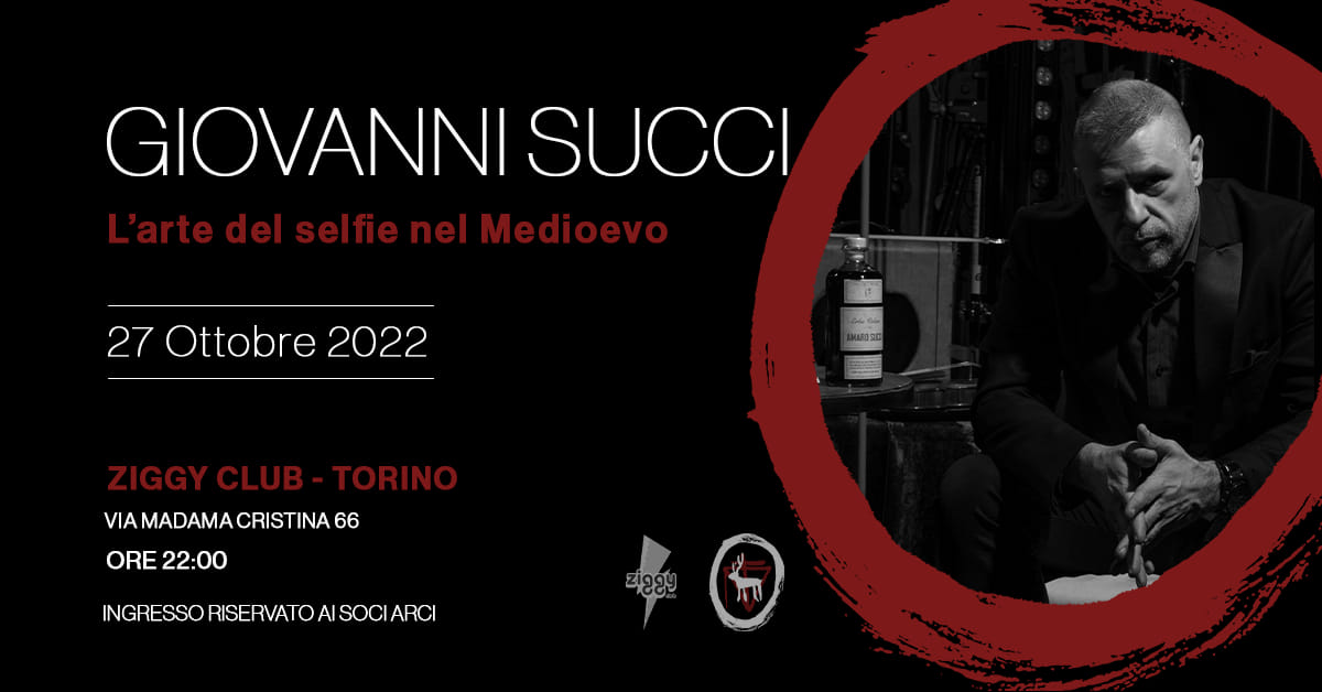 Giovanni Succi _L'arte del Selfie nel Medioevo live