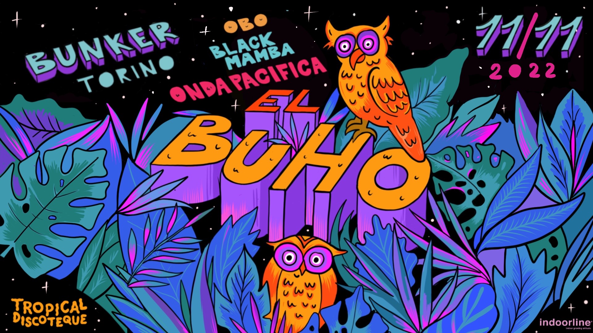 EL BUHO Live Set ⚘ Tropical Discoteque al Bunker