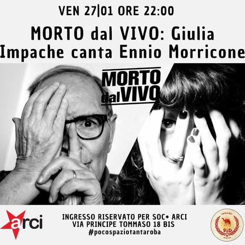 MORTO dal VIVO: Giulia Impache canta Ennio Morricone