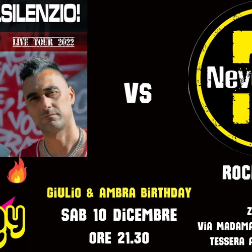 Concerto Live SPACCA IL SILENZIO! - ROCK Dj Set NEVERMIND - Special Guest: LASS @Ziggy Club, Torino
