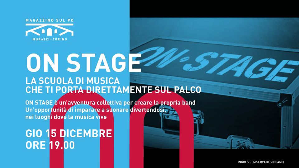 ONSTAGE live - la scuola di musica che ti porta sul palco