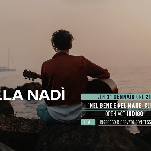 Ella Nadì presenta il suo nuovo album: "Nel Bene e nel Mare"