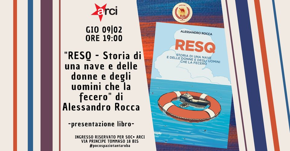 Presentazione libro "RESQ" di Alessandro Rocca