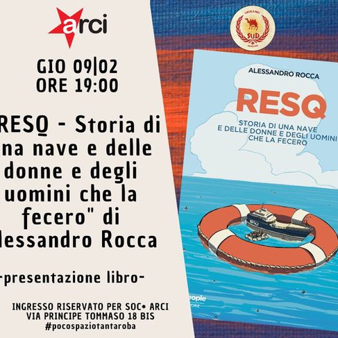 Presentazione libro "RESQ" di Alessandro Rocca