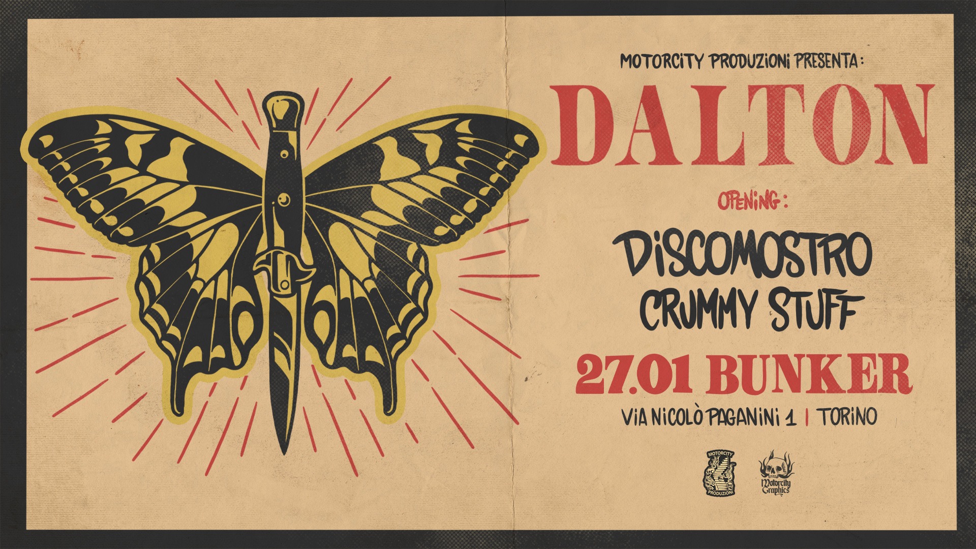 DALTON + DISCOMOSTRO + CRUMMY STUFF live