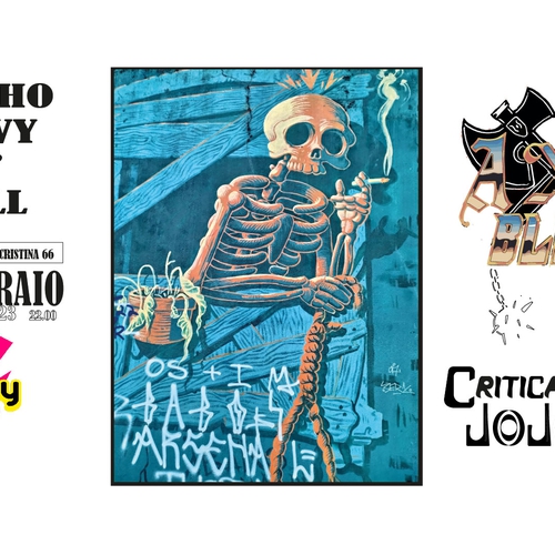 CRITICAL JO JO + AXE BLADE "Psycho Heavy 'N' Roll"