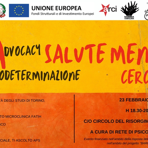 AAA Salute Mentale Cercasi: Attivismo, Advocacy, Autodeterminazione per la Salute Mentale