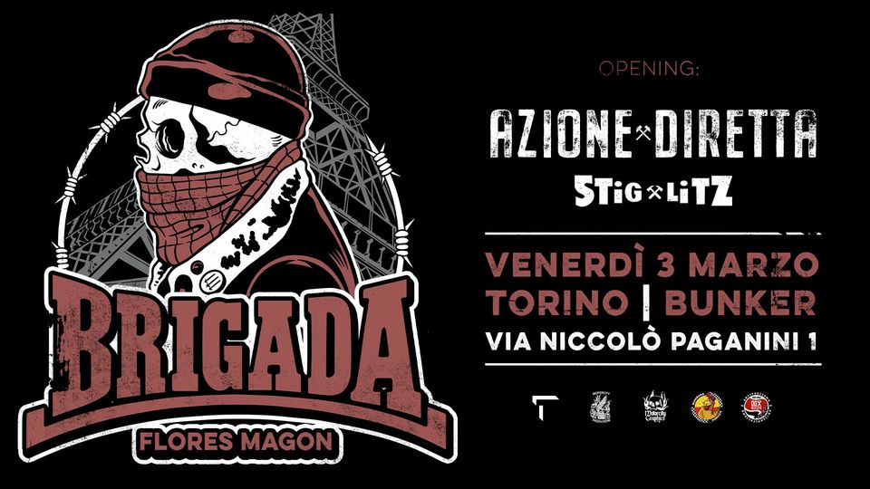 BRIGADA FLORES MAGON + AZIONE DIRETTA + STIGLITZ | Live
