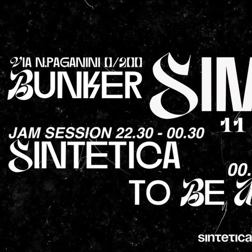 SIMBIOSI Jam session elettronica - 11/02 - Bunker
