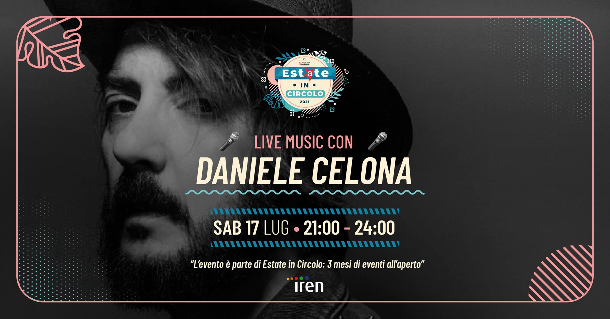 Daniele Celona live a Estate in Circolo