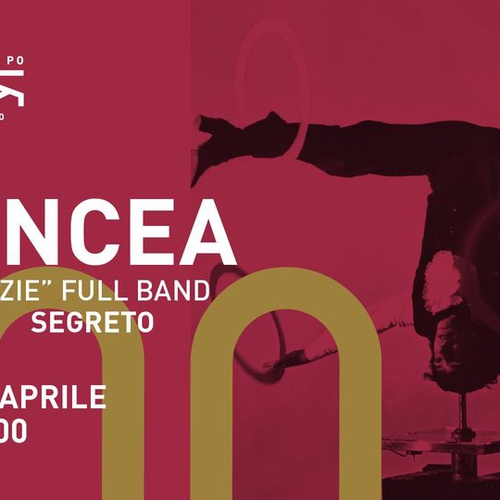 Roncea live - "Acrobazie full band" / open act: Segreto