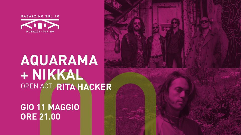 Aquarama + Nikkal live - open act: Rita Hacker