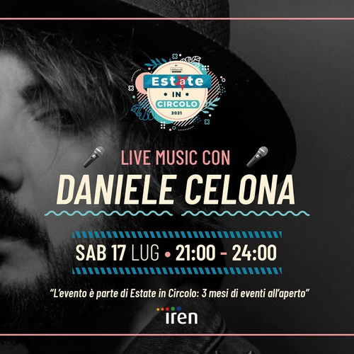 Daniele Celona live a Estate in Circolo