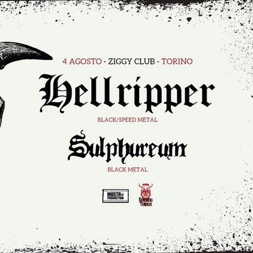 Hellripper live + guest: Sulphureum