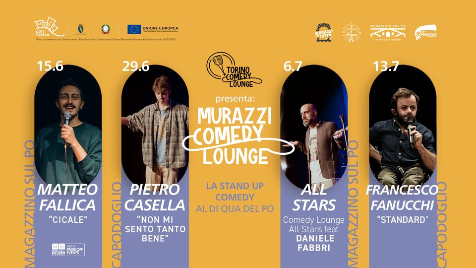 Murazzi Comedy Lounge - Un mese di Stand-up comedy davanti al Po