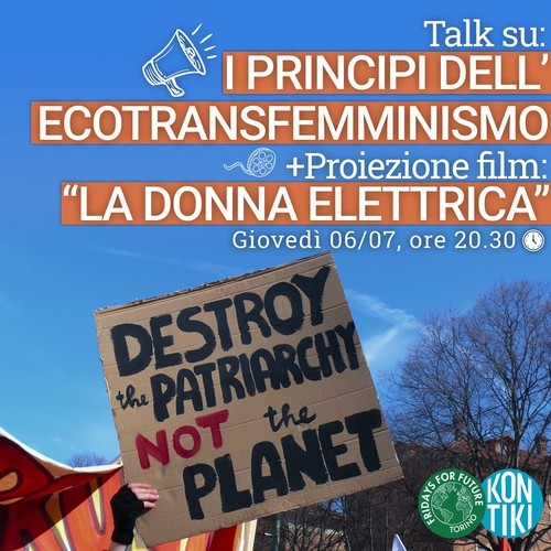 I principi dell’ecotransfemminismo. Talk e proiezione del film "La donna elettrica"