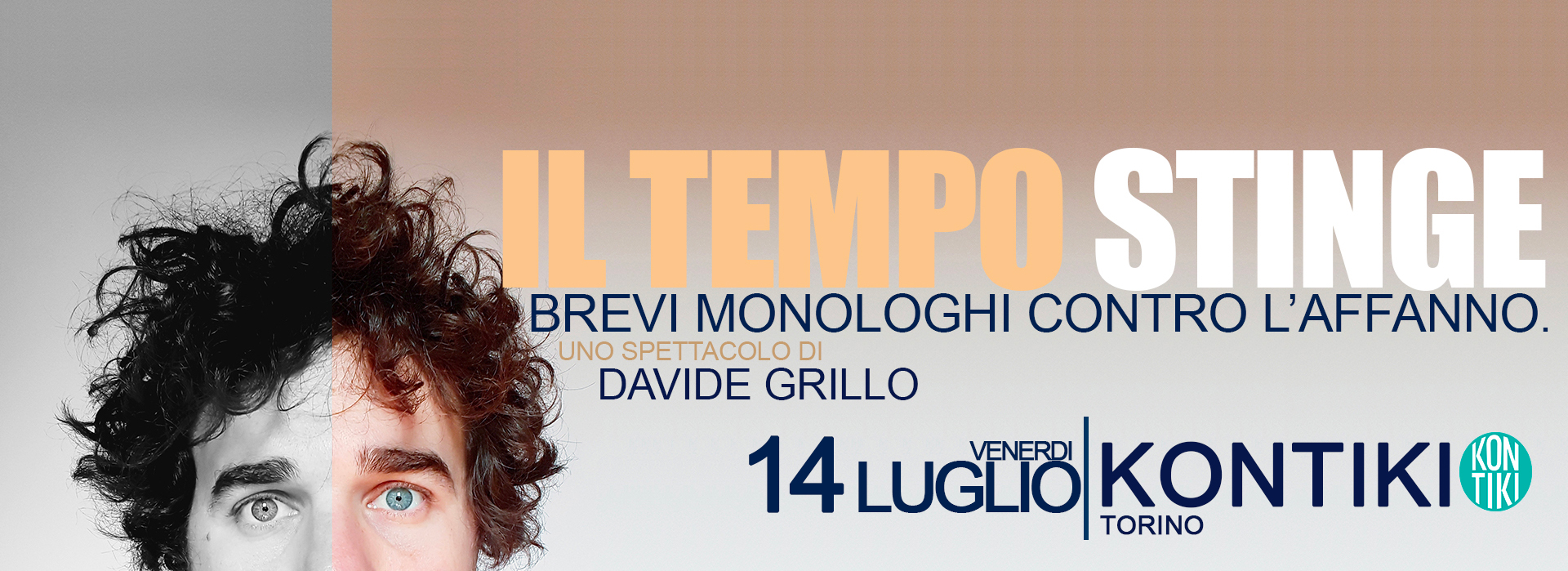 "Il tempo stinge" - Spettacolo teatrale di Davide Grillo