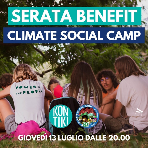 Serata benefit x Climate Social Camp