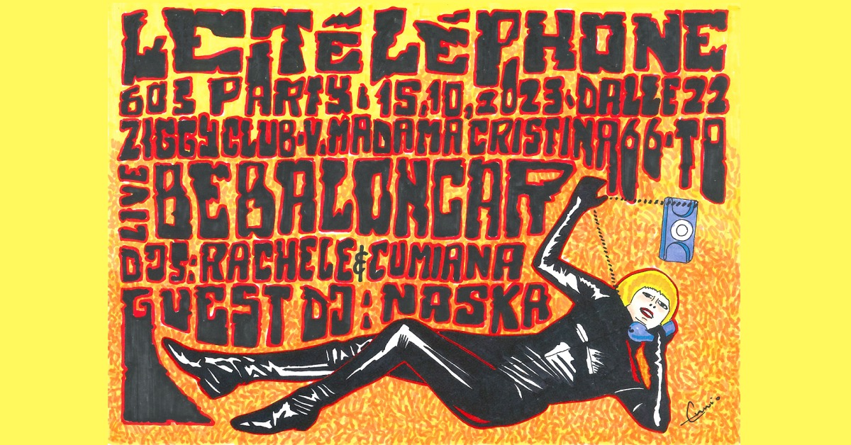 Le Téléphone 60s party