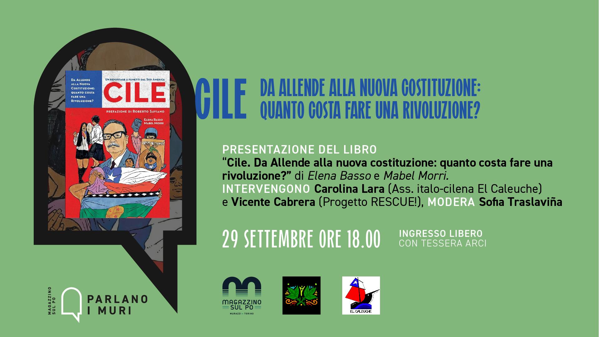 Presentazione di “Cile, Da Allende alla nuova costituzione: quanto costa fare una rivoluzione?"