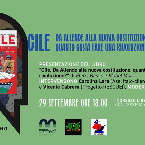 Presentazione di “Cile, Da Allende alla nuova costituzione: quanto costa fare una rivoluzione? di Elena Basso e Mabel Morri” @Parlano i Muri