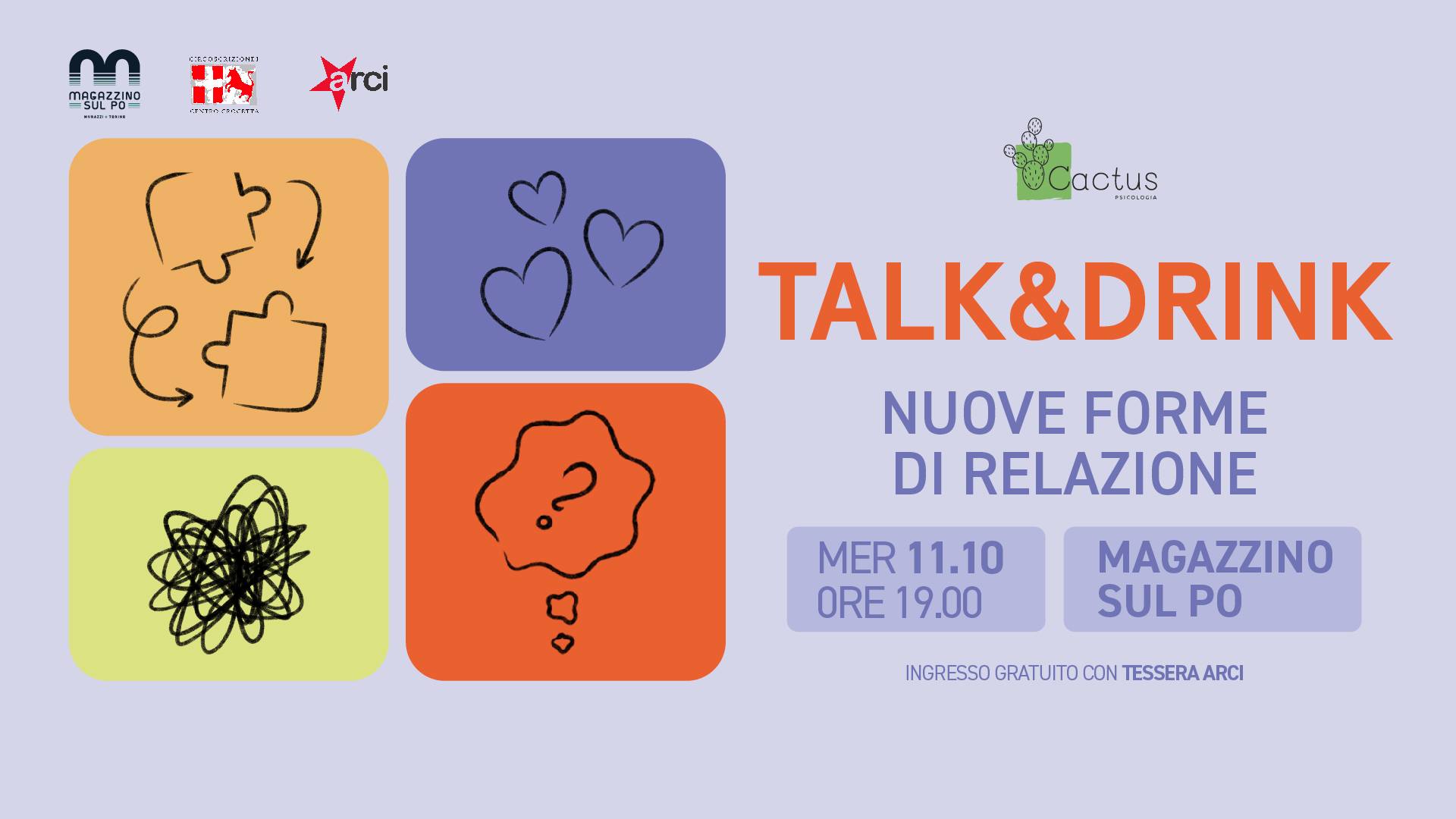 Talk e Drink #2 - Nuove forme di relazione 