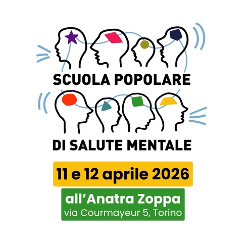 Scuola Popolare di Salute Mentale: 11 e 12 aprile