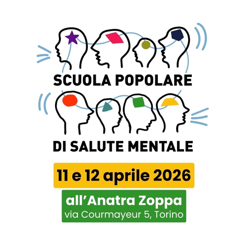 Scuola Popolare di Salute Mentale: 11 e 12 aprile