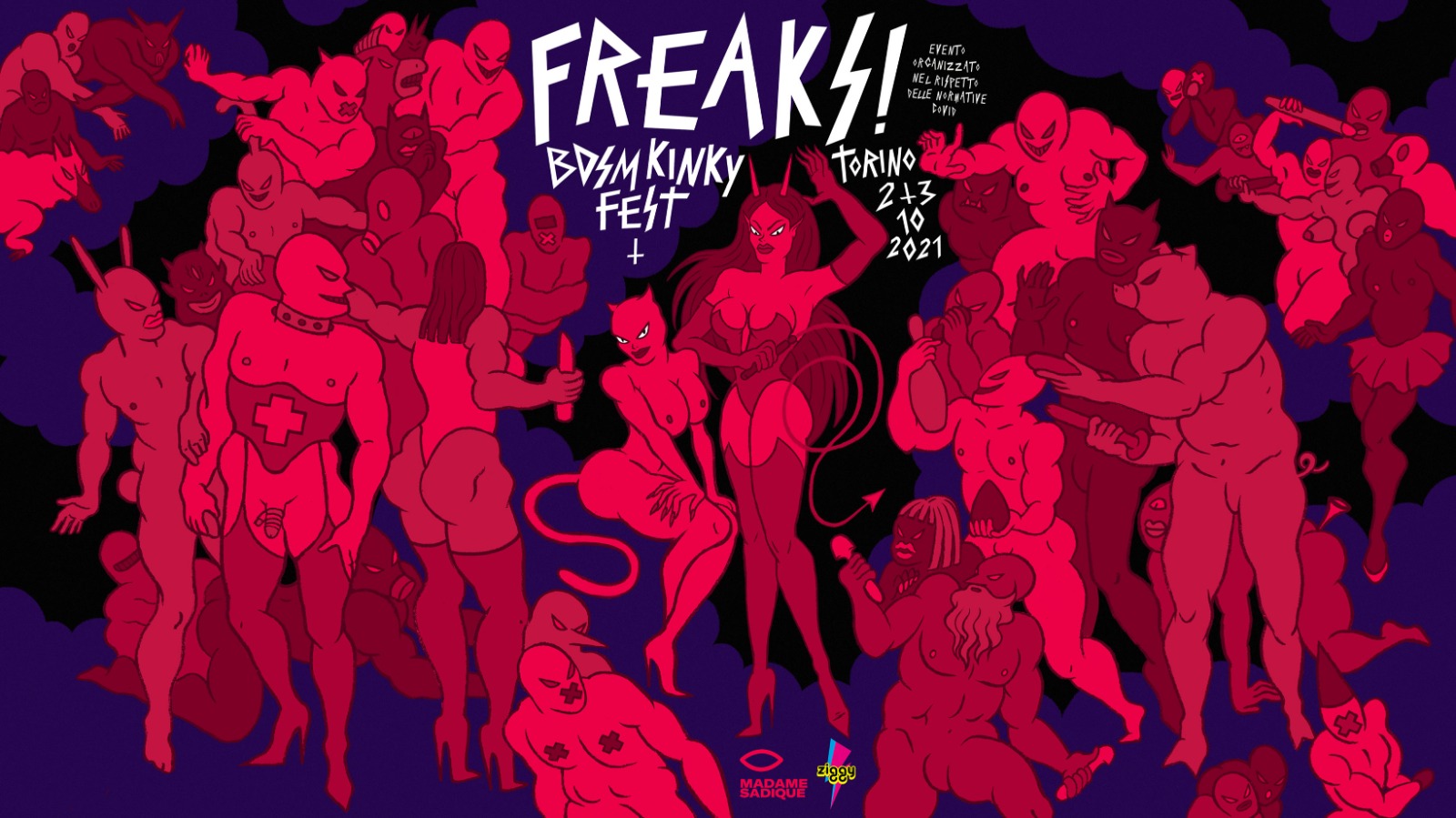 Freaks! BDSM Fetish party @ZIGGY - Sabato 02 e Domenica 03 ottobre