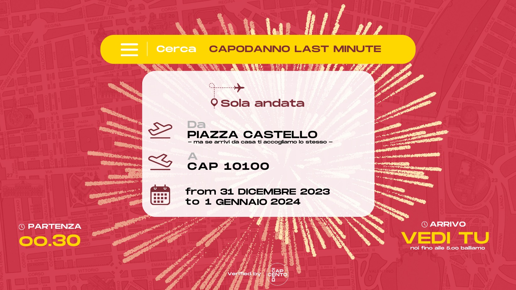 CAPODANNO LAST MINUTE - Party con noi