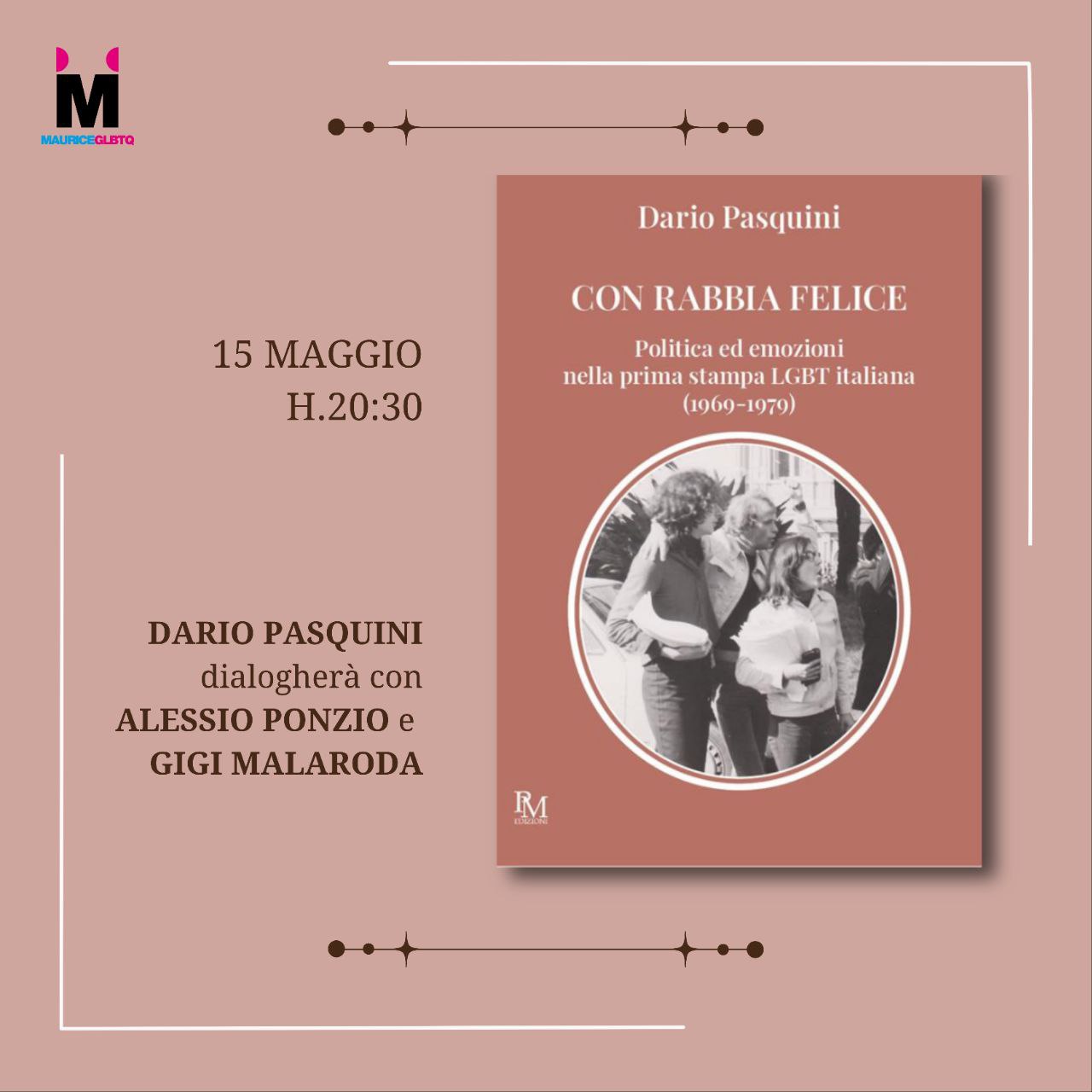 Presentazione del libro CON RABBIA FELICE