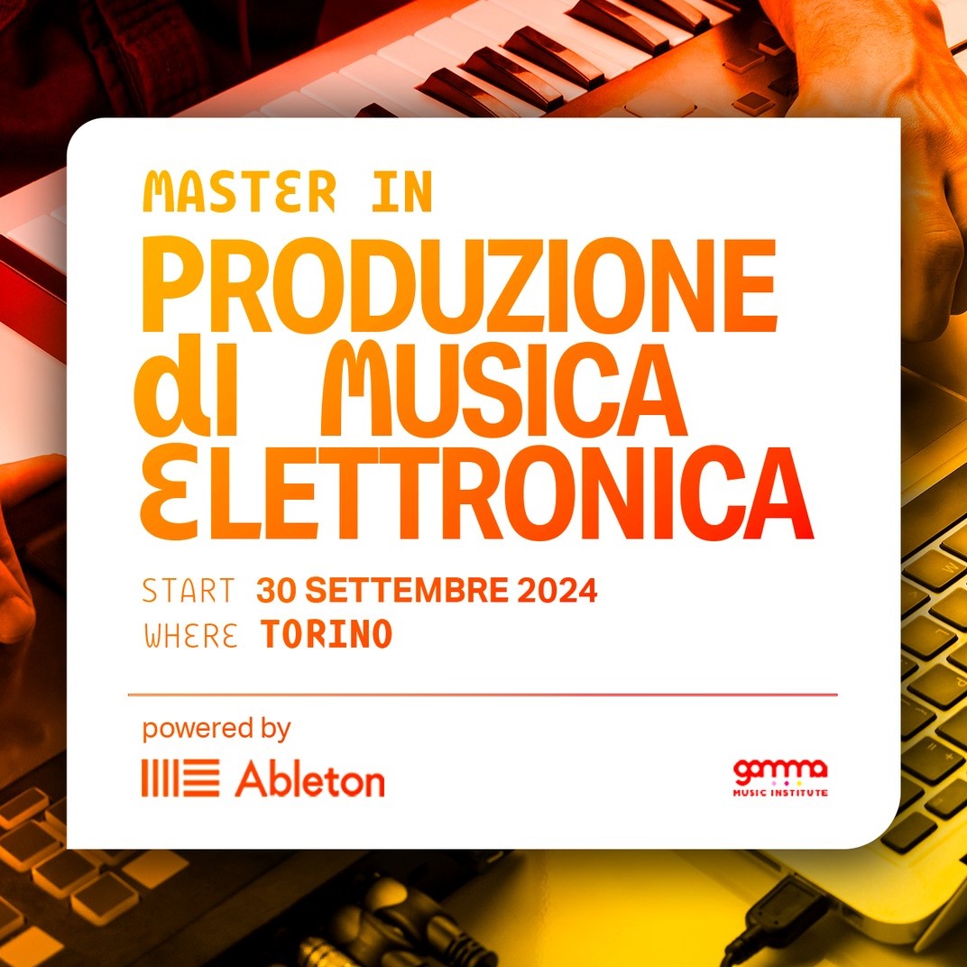 MASTER DI PRODUZIONE IN MUSICA ELETTRONICA