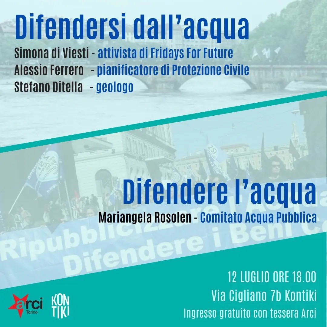 DIFENDERSI DALL'ACQUA, DIFENDERE L'ACQUA