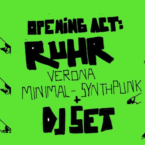 Unhuman + Petra Flurr - Ruhr + Dj set Stanze Fredde