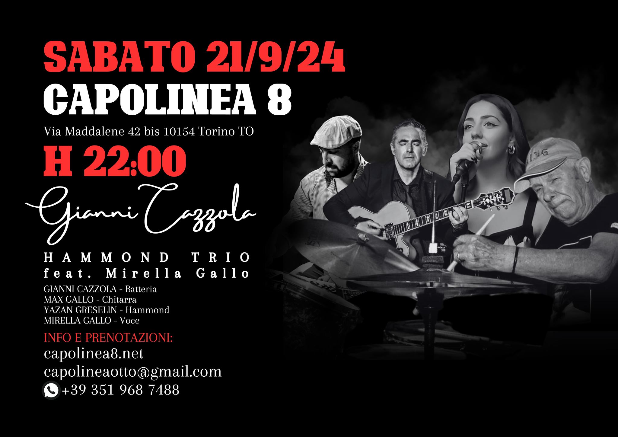 Gianni Cazzola a Capolinea 8 