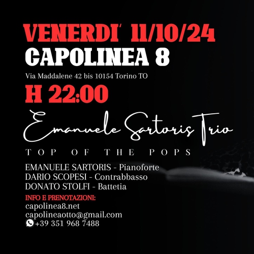 Emanuele Sartoris Trio - Top of The Pops