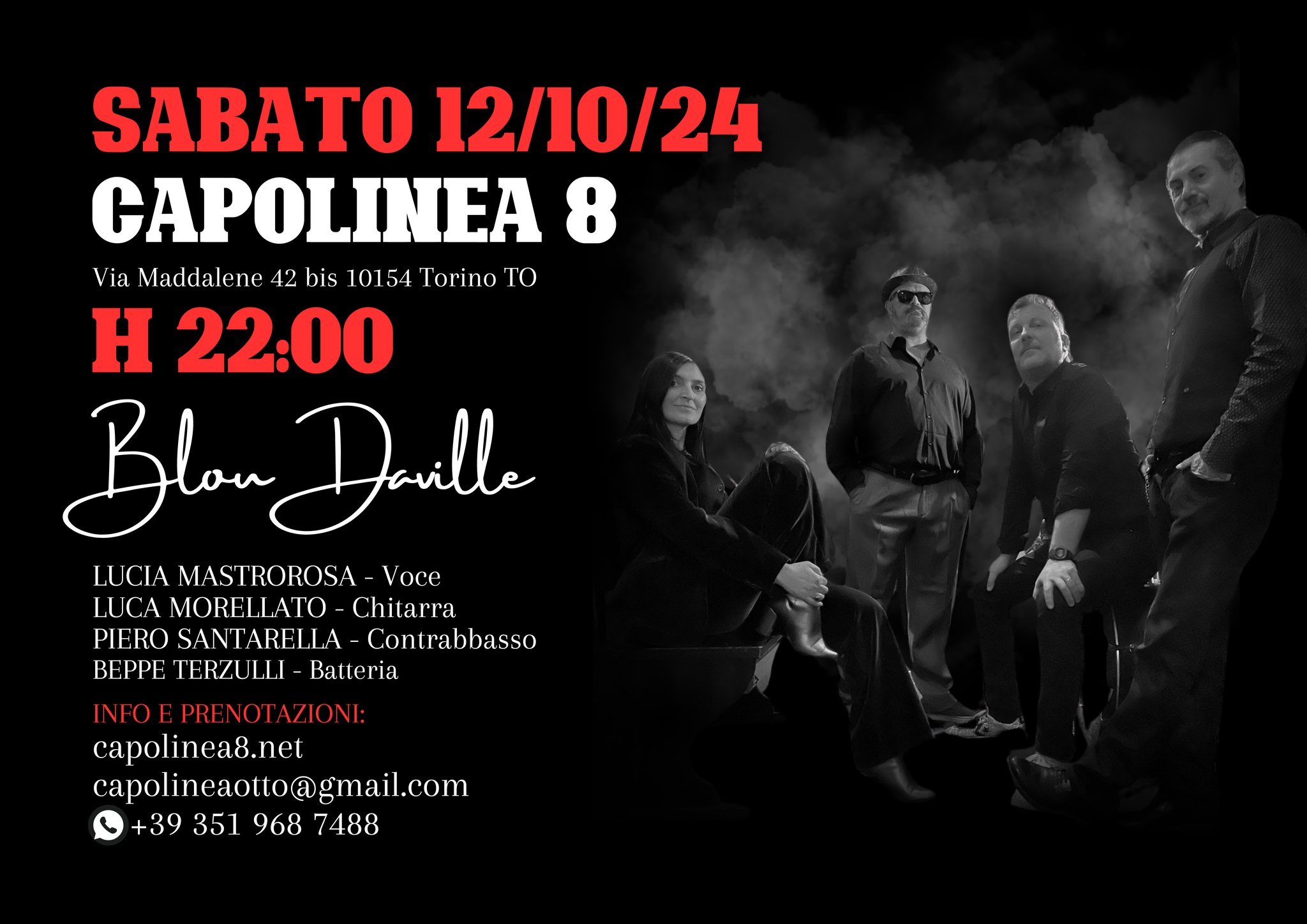 Blou Daville al Capolinea Otto