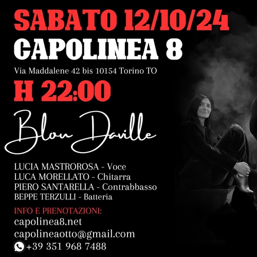 Blou Daville al Capolinea Otto