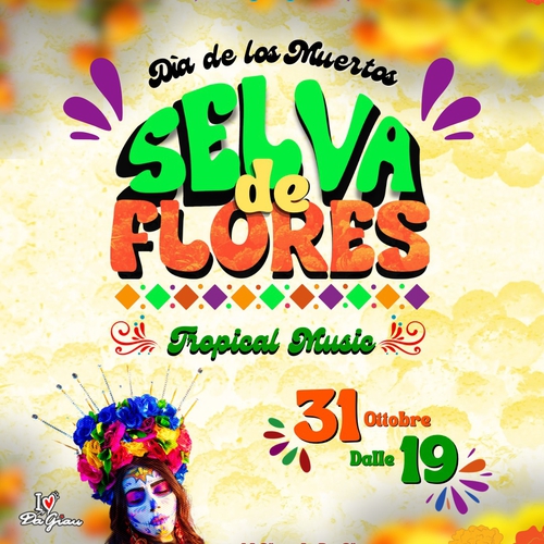 Halloween/Dìa de los Muertos - Selva de los Flores