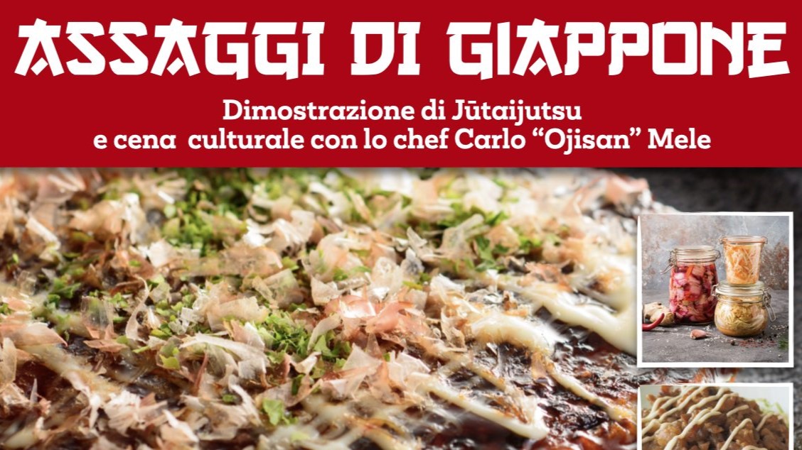 ASSAGGI DI GIAPPONE - cena culturale con lo chef Carlo "Ojisan" Mele