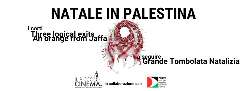 NATALE IN PALESTINA - corti palestinesi + grande tombolata natalizia