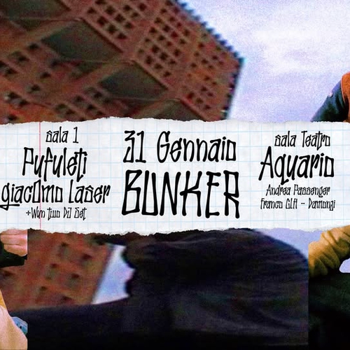 Bunker Friday Night Live - Pufuleti + Giacomo Laser