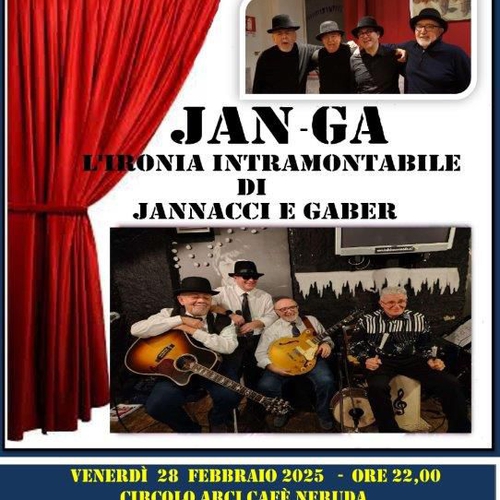 JAN-GA TRIBUTO A JANNACCI E GABER