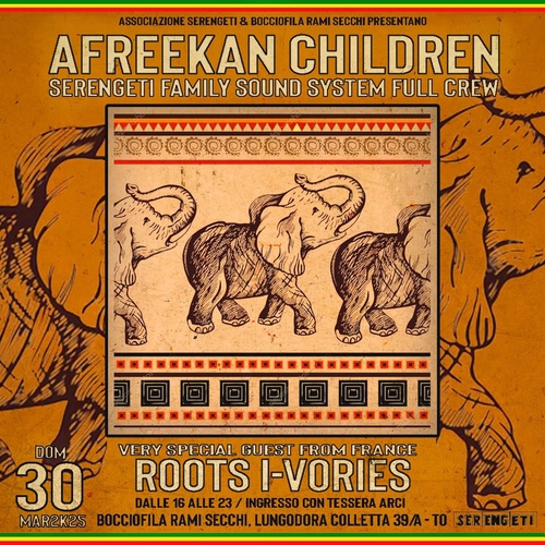 ROOTS I-VORIES on Afreekan Children Sound System 