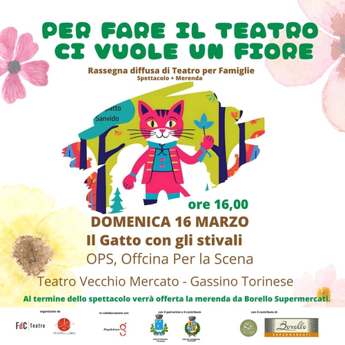 Per fare il teatro ci vuole un fiore - Il gatto con gli stivali