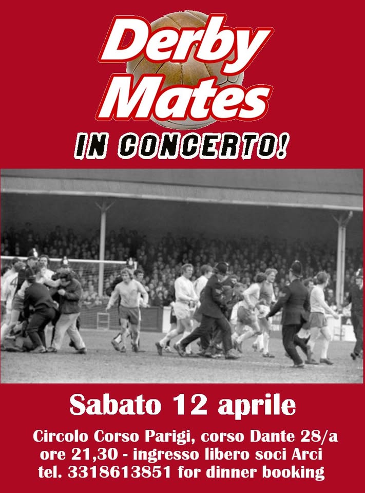 DERBY MATES IN CONCERTO AL CIRCOLO CORSO PARIGI